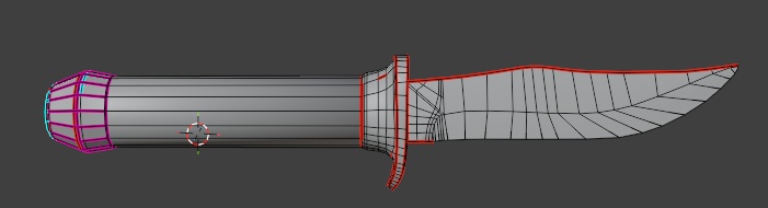Carbonated soviet Bowie knife