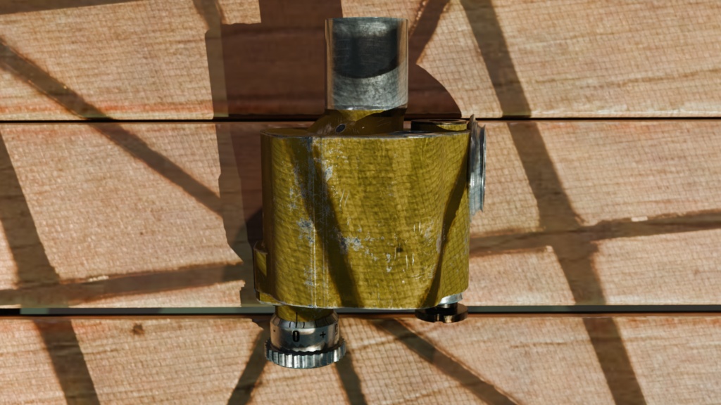 Soviet Artillery Monocular PAB-2M — Game-Ready Asset (VRChat / VRM Optimized)