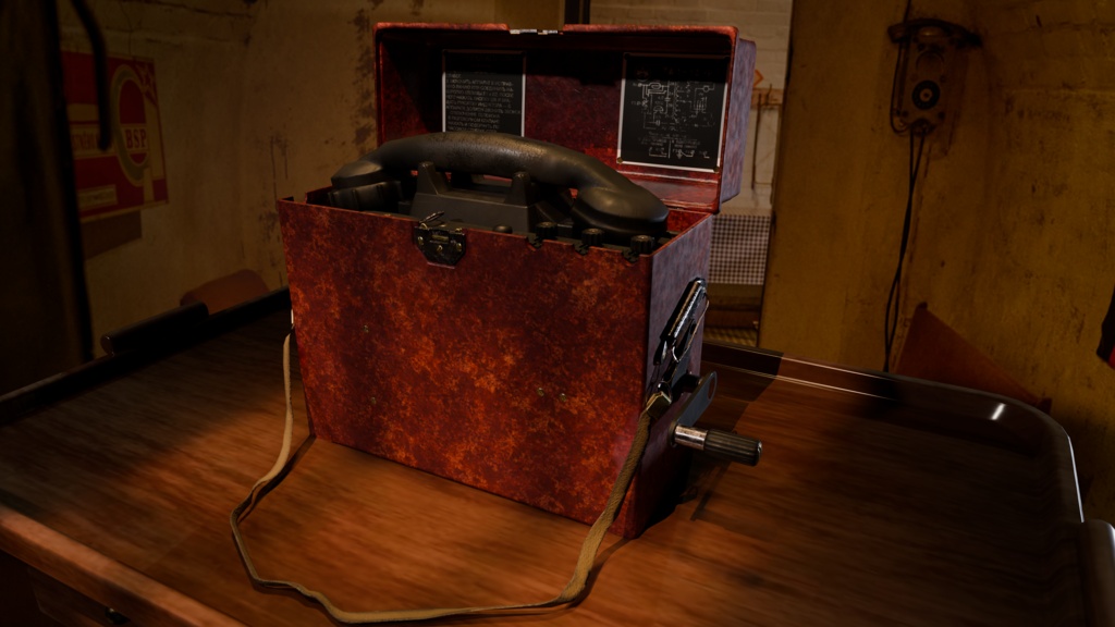 Soviet Field Telephone TAI-43 (ТАИ-43)