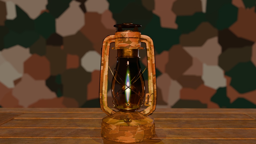 Kerosene Lantern Pack (MK-1) - Game-Ready Asset (VRChat / VRM Optimized)