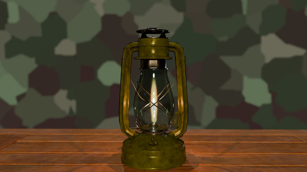 Kerosene Lantern Pack (MK-1) - Game-Ready Asset (VRChat / VRM Optimized)