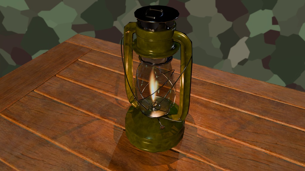 Kerosene Lantern Pack (MK-1) - Game-Ready Asset (VRChat / VRM Optimized)