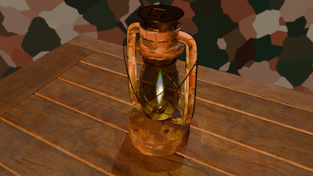 Kerosene Lantern Pack (MK-1) - Game-Ready Asset (VRChat / VRM Optimized)