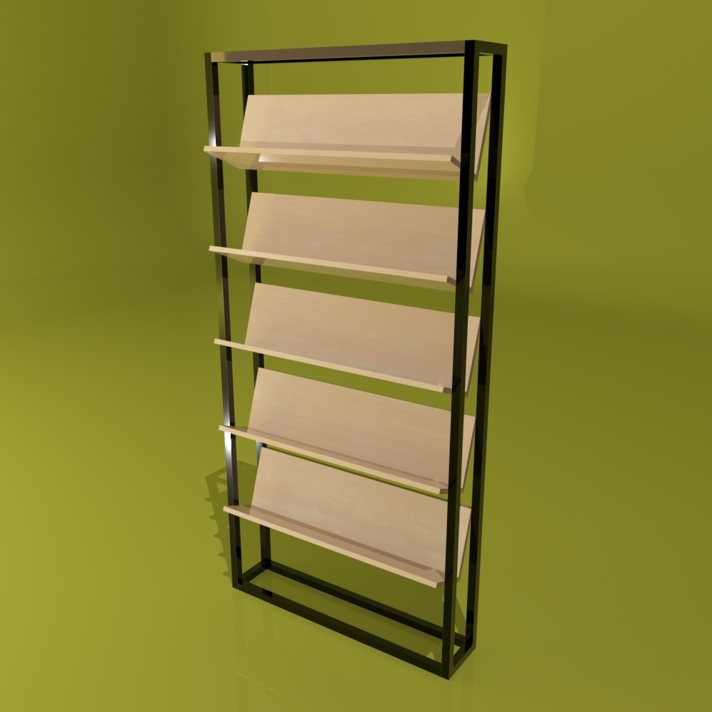【無料】本棚 3Dモデル