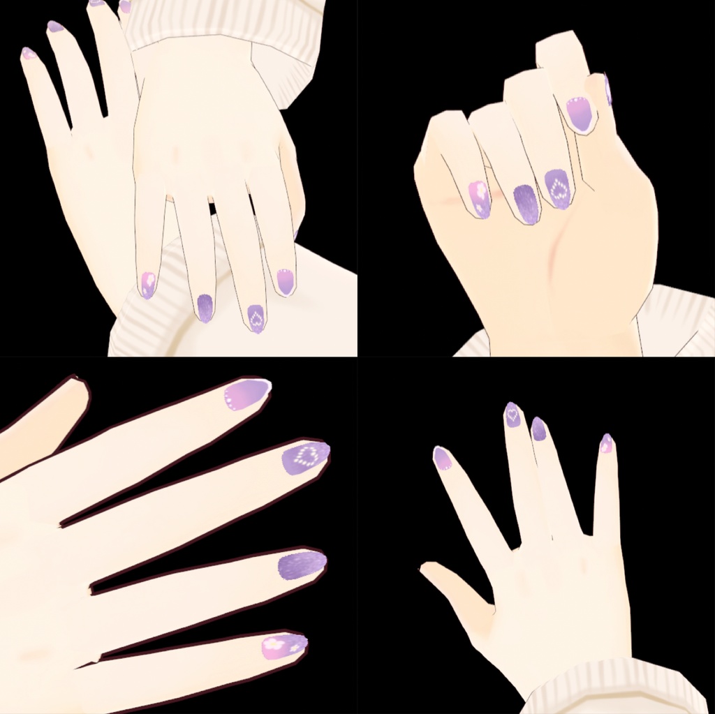 vroid manicure