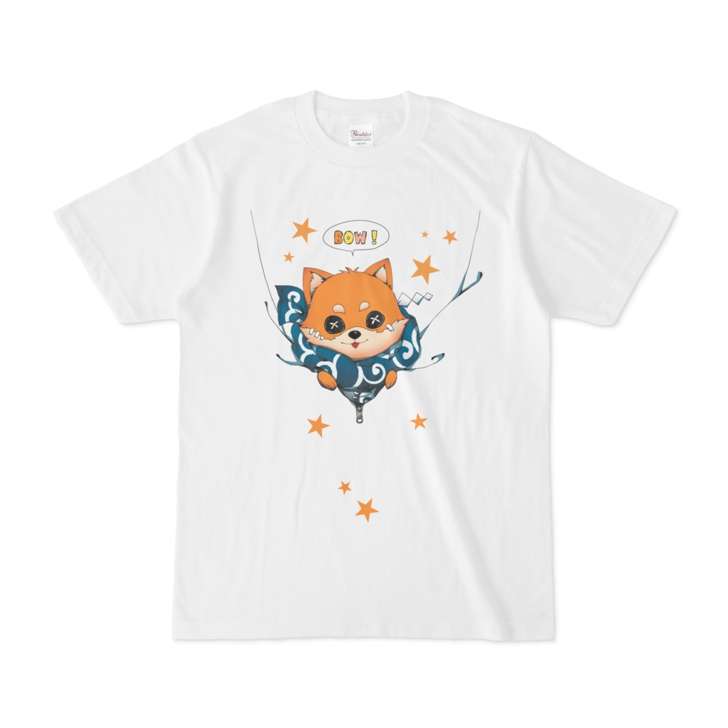 ぽんぽこ丸Tシャツ(文字なしver)