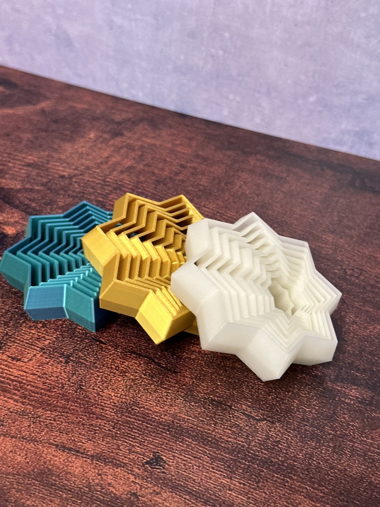 【フィジェットトイ】スパイラルスター