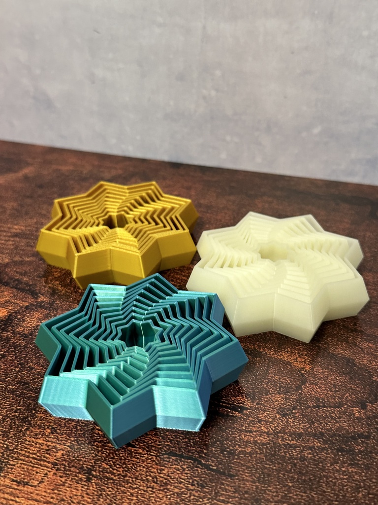 【フィジェットトイ】スパイラルスター