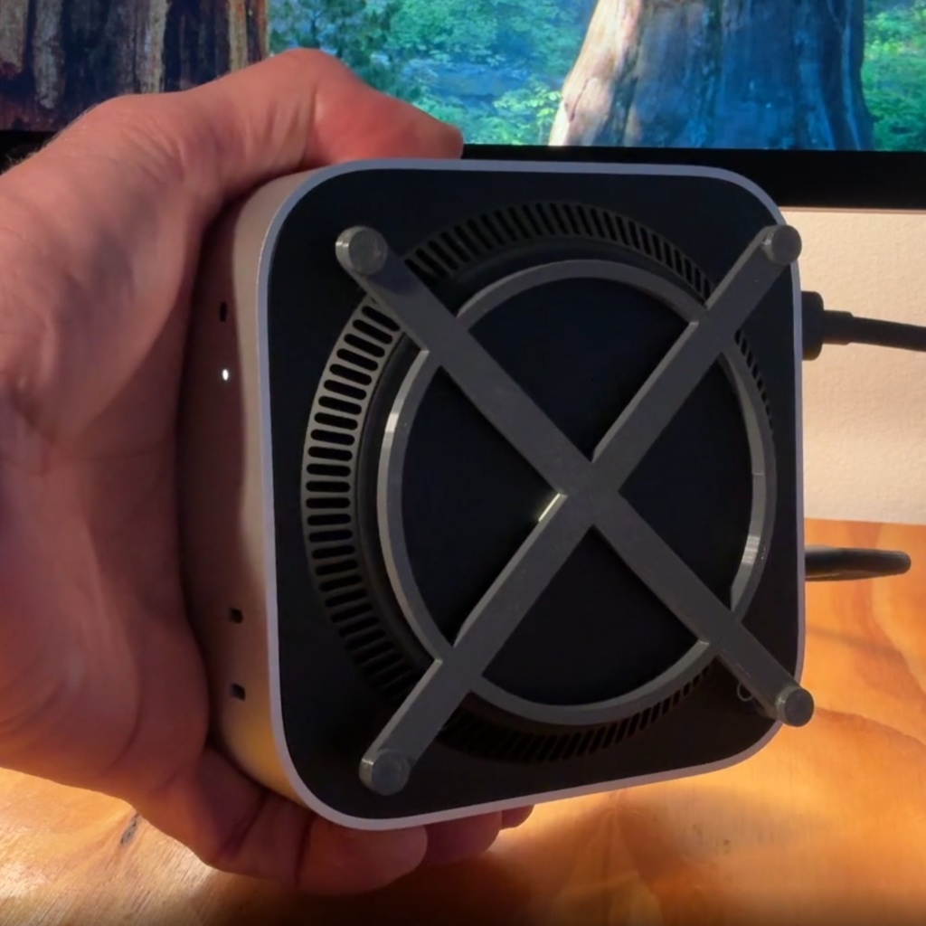 Mac mini M4 上から押すだけ 電源ボタン