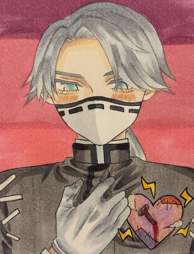 心音納棺師⚰️ポスカ原画