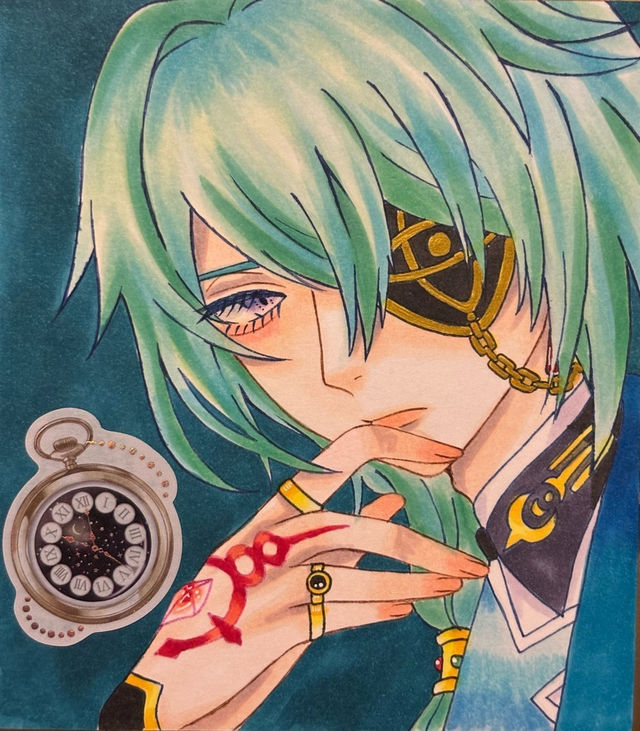 オーダー色紙(寸松庵サイズ)