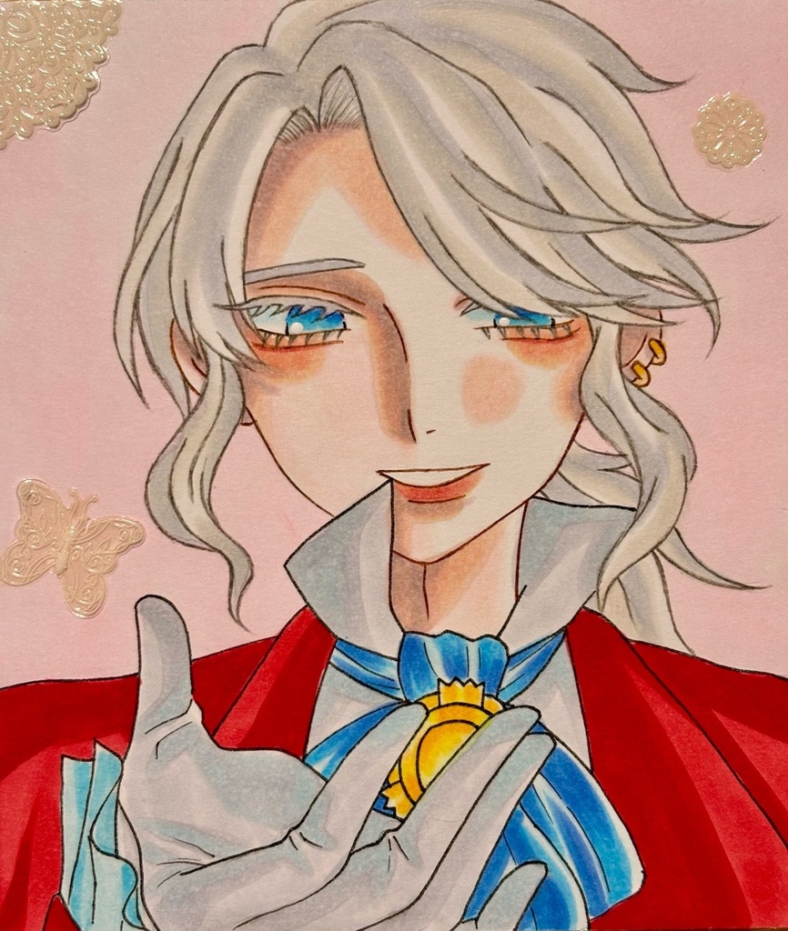 オーダー色紙(寸松庵サイズ)