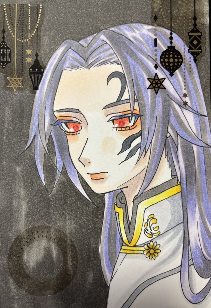 残花謝必安ポスカ