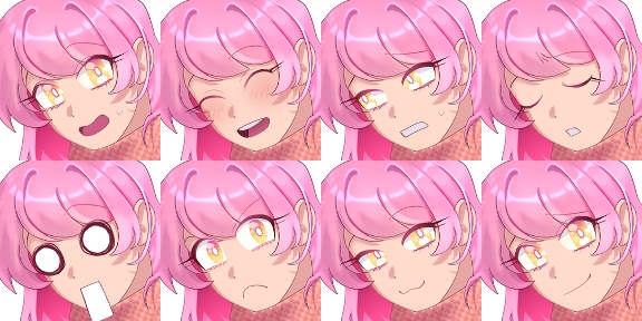 立ち絵_01【冬の少女セット(カラー2種)】【無料版あり】