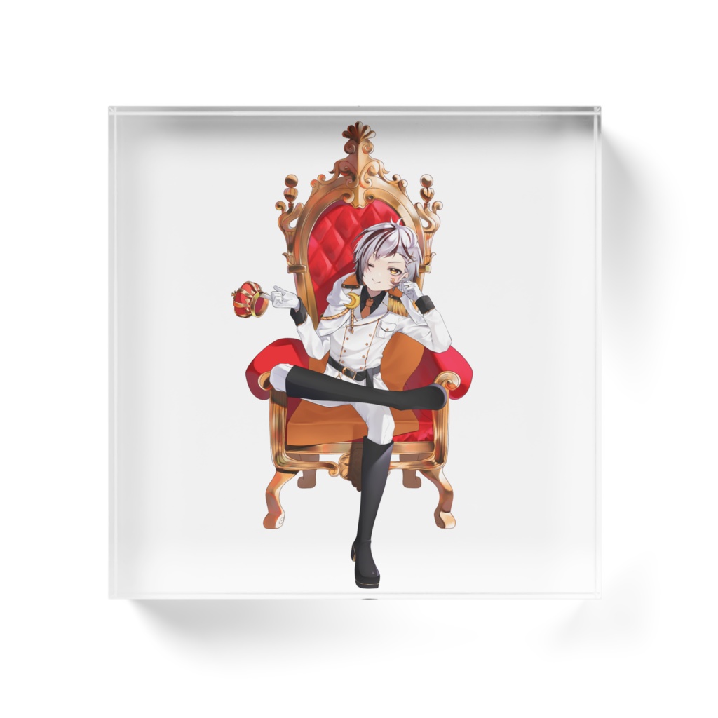 玉座 アクリルブロック