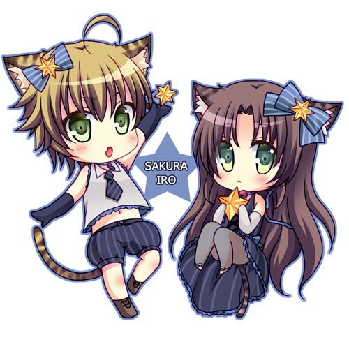 きなこくるみアクリルストラップ