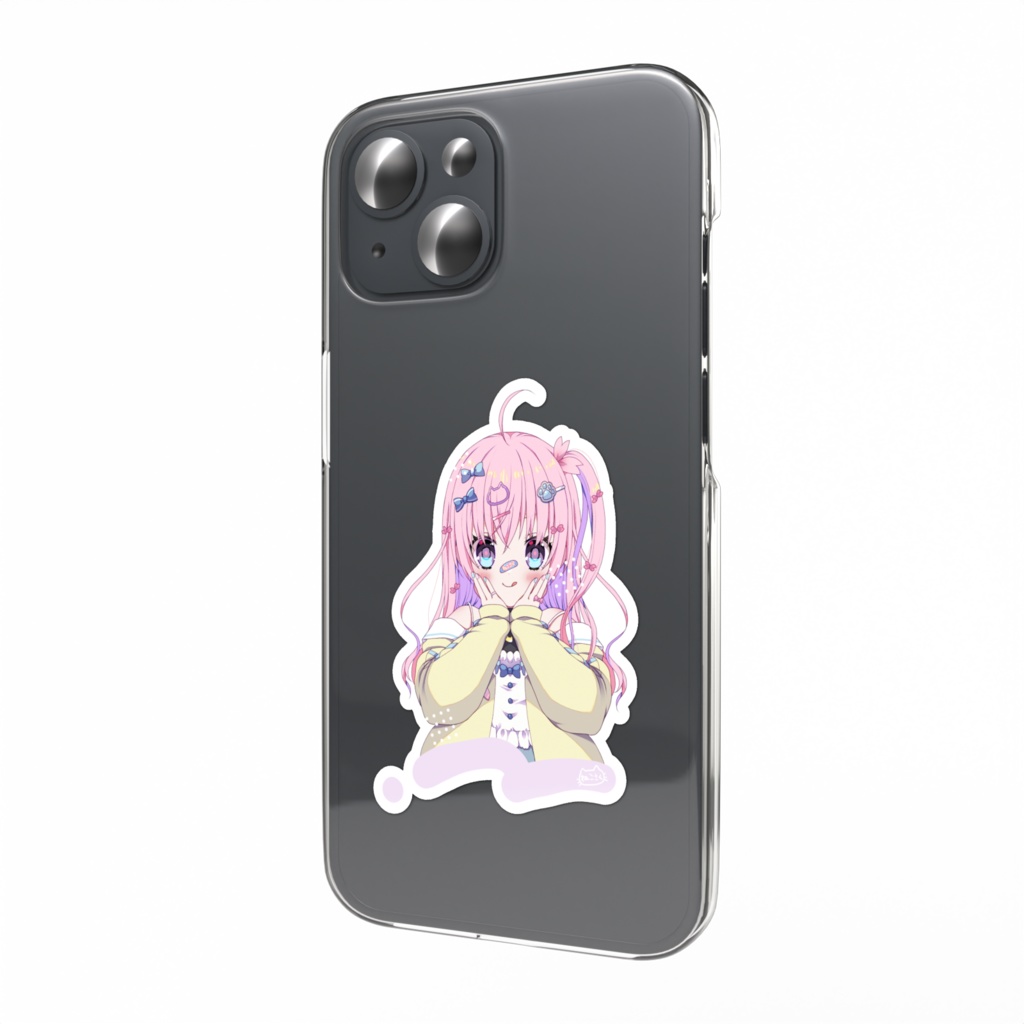 ねこさく1.5周年記念ステッカー