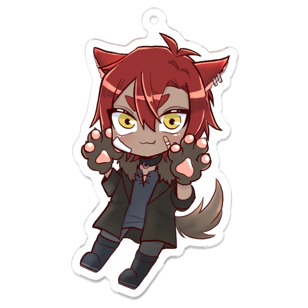 オオカミはやし アクリルキーホルダー