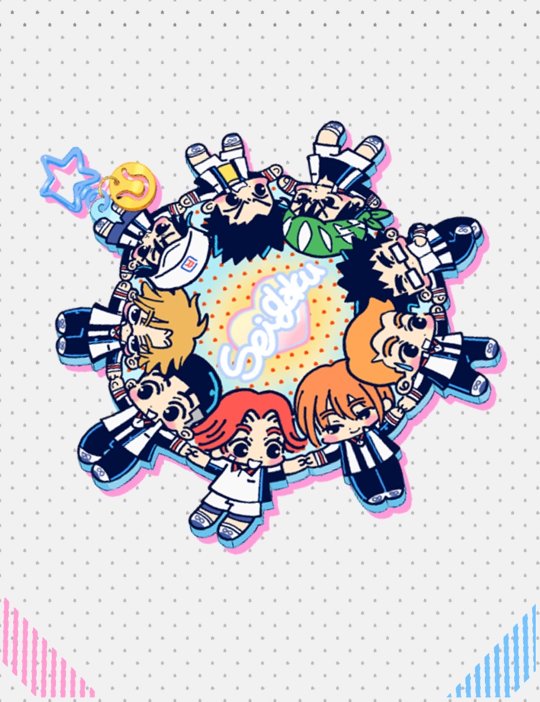 【非公式】青学メンバー アクリルキーホルダー
