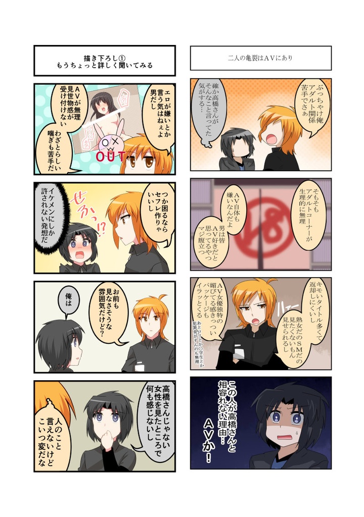 バイトA高橋さんの話②(同人誌版)