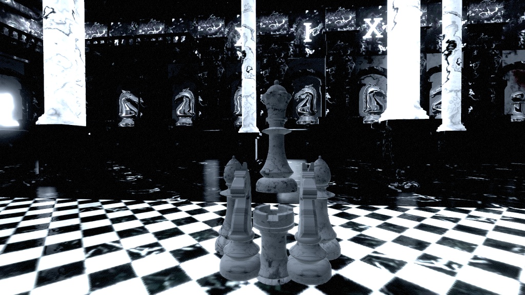 【VRChat】チェスの王座のアニメーション - Throne of Chess Animation