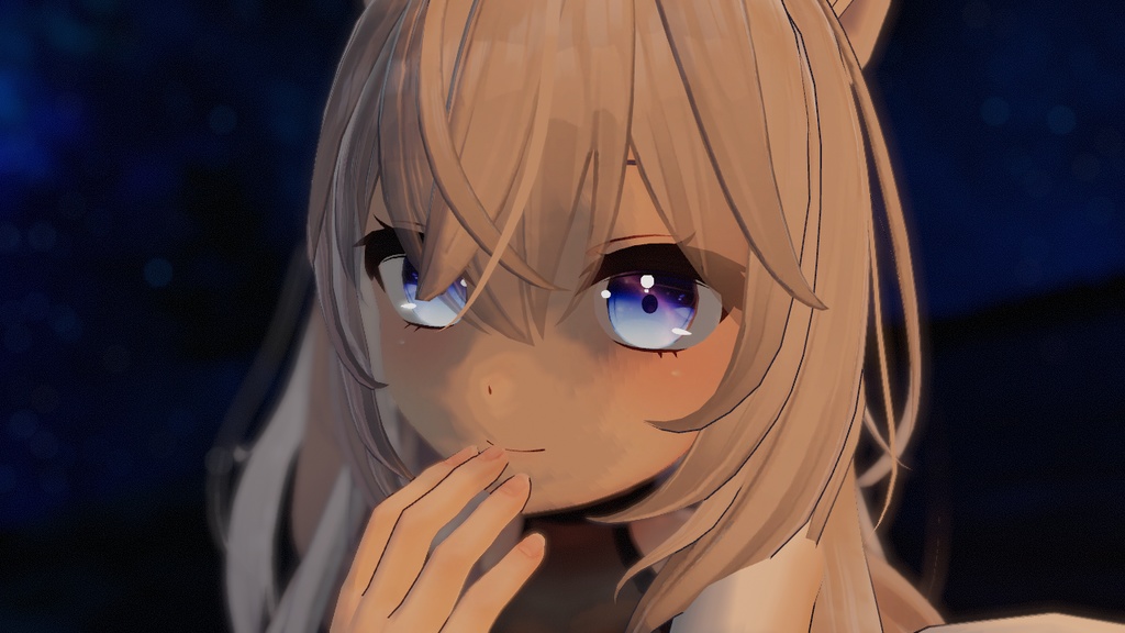 【狐雪ちゃん専用】銀河の目 肌の質感 / Koyuki Skin texture Galaxy Eyes