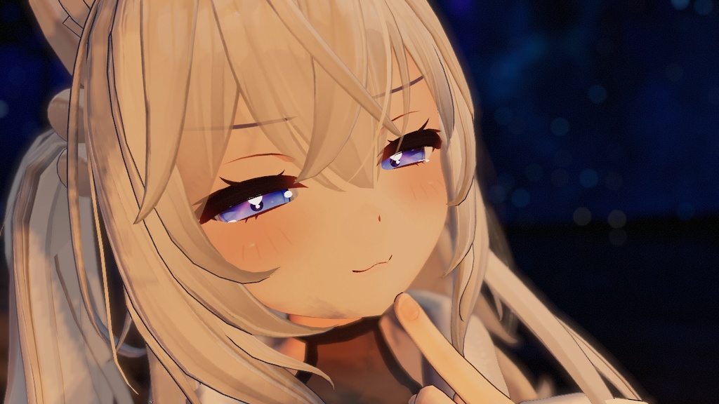 【狐雪ちゃん専用】銀河の目 肌の質感 / Koyuki Skin texture Galaxy Eyes