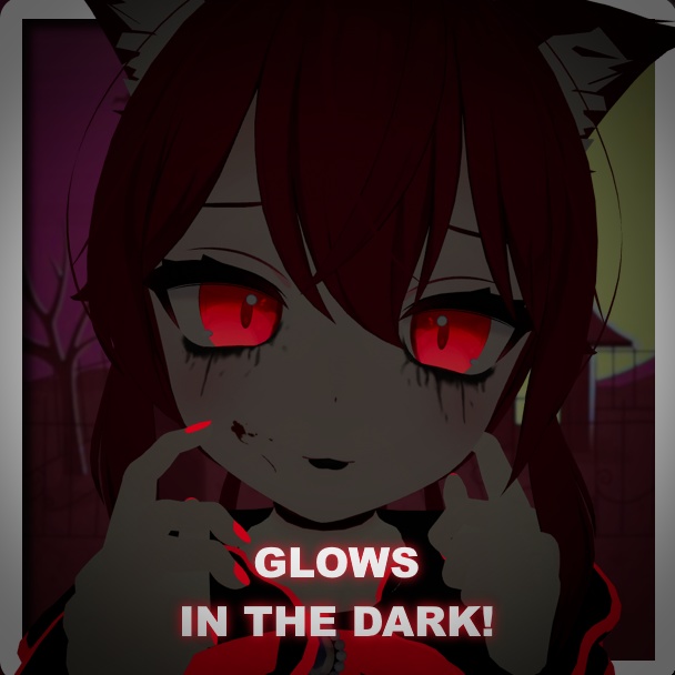 【Karin】Halloween Makeup + Eyes Texture /【カリン】ハロウィーン・メイク+瞳の質感