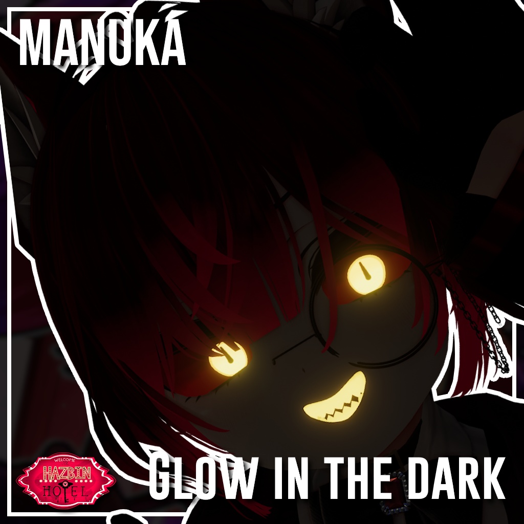 Alastor Makeup Texture & Body for Manuka (Radio Demon) | マヌカ アラスター メイクアップ テクスチャー フェイス&ボディ (ラジオ・デーモン)