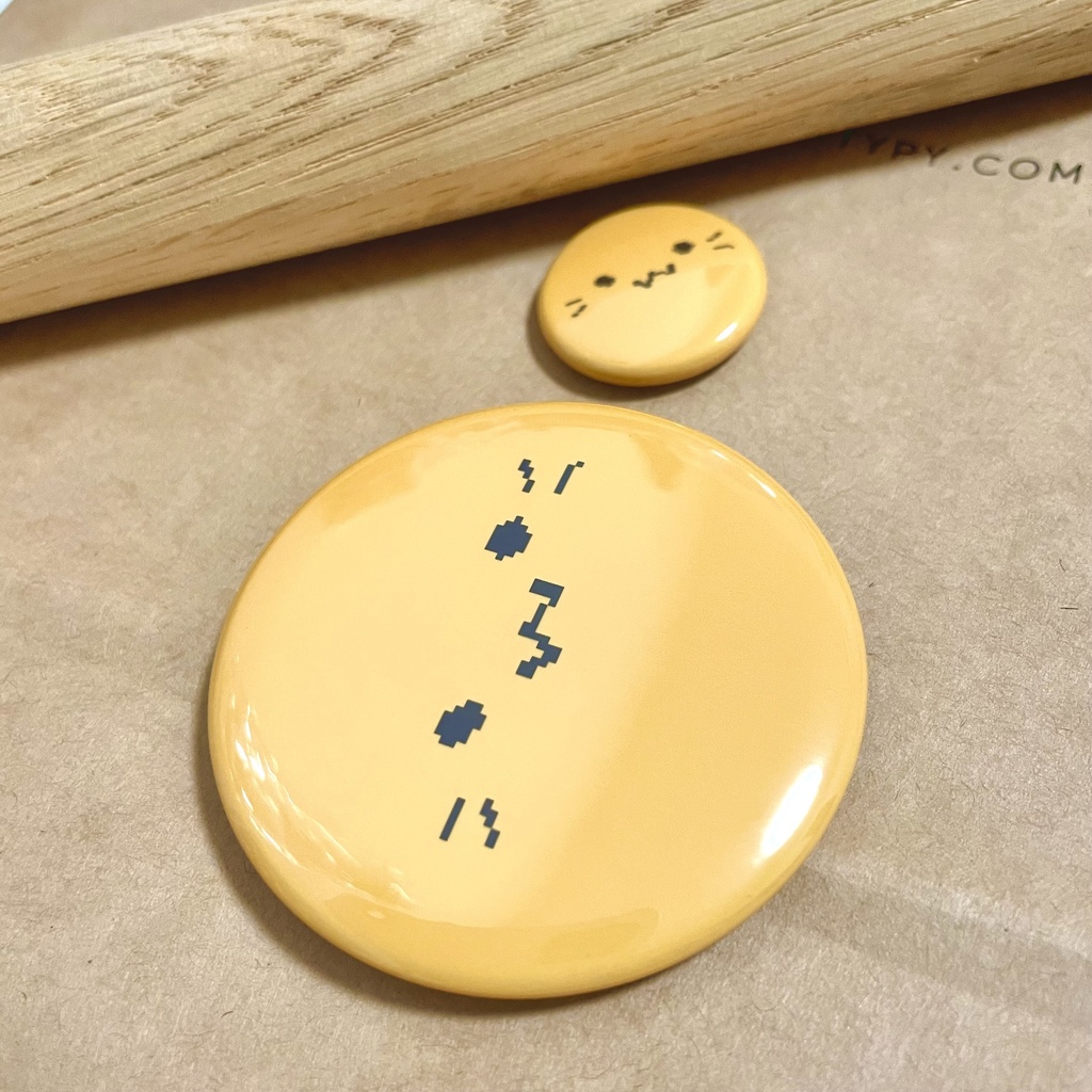 plane blobcat 缶バッジ