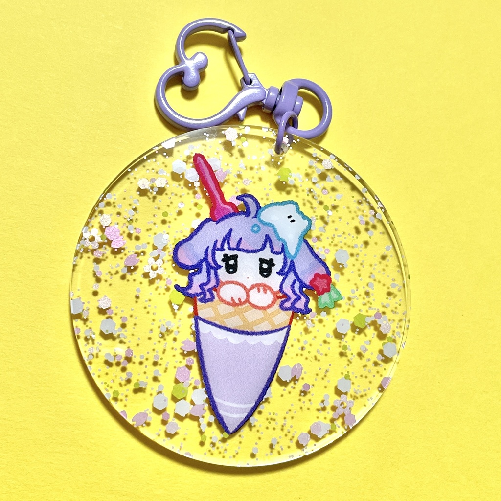 アイスクレープハイネちゃんアクキー