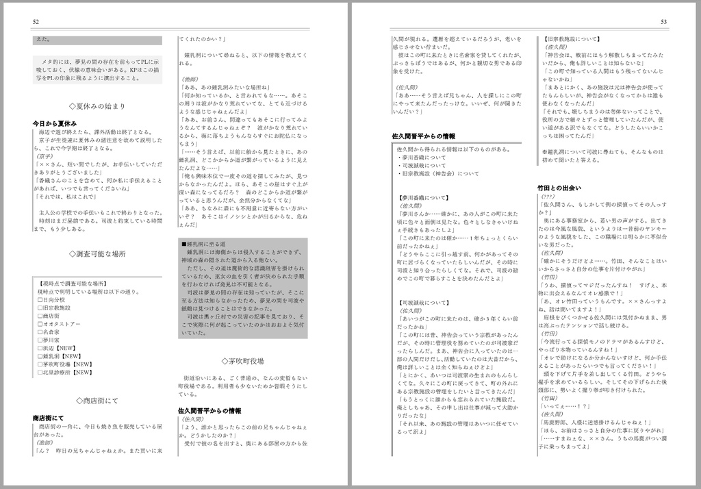 【電子版】忘レ形見 After クトゥルフ神話TRPGシナリオ SPLL:E108844