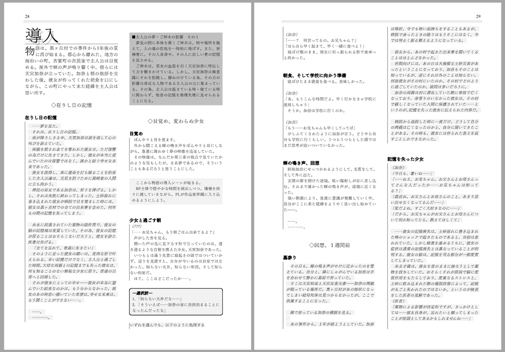 【電子版】忘レ形見 After クトゥルフ神話TRPGシナリオ SPLL:E108844