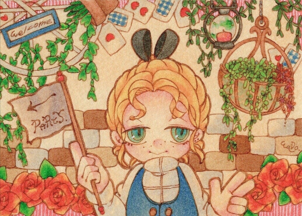 atc原画「HALLO XX」