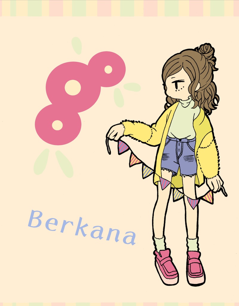 創作イラスト集「 Berkana 」