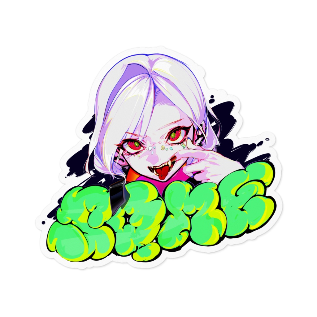 sqme ロゴステッカー