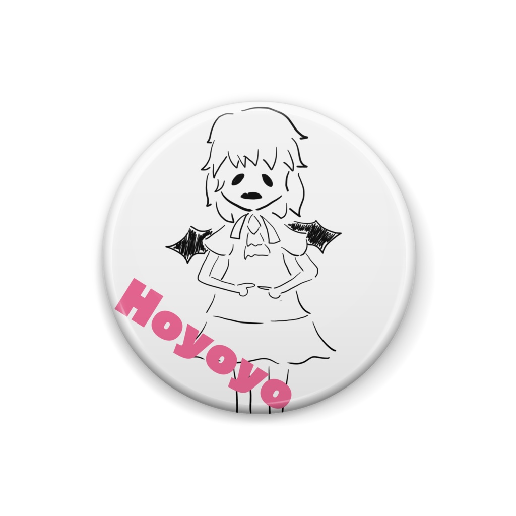 ゆるいレミリア　缶バッジ