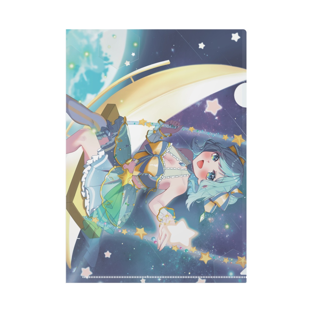 【デビュー記念】クリアファイル(デビューイラスト・キービジュアル)【天星みそら】