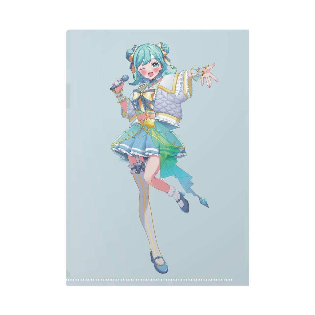 【デビュー記念】クリアファイル(デビューイラスト・キービジュアル)【天星みそら】