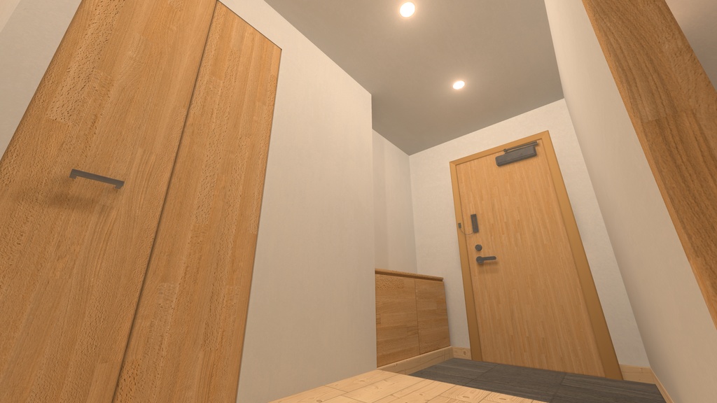 【無料ワールド】Slanted Ceiling Room
