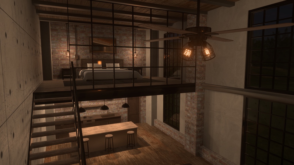 【販売ワールド】Industrial Atrium