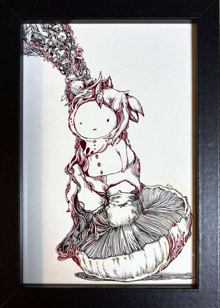 「つながるざわざわ」原画