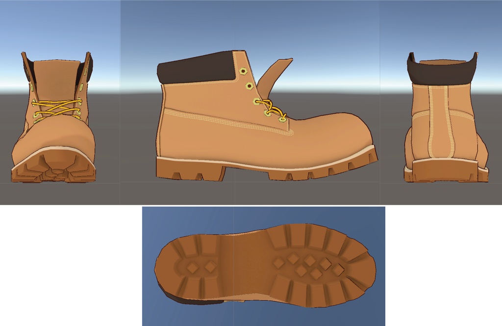 フルトラでも爪先の曲がるブーツ