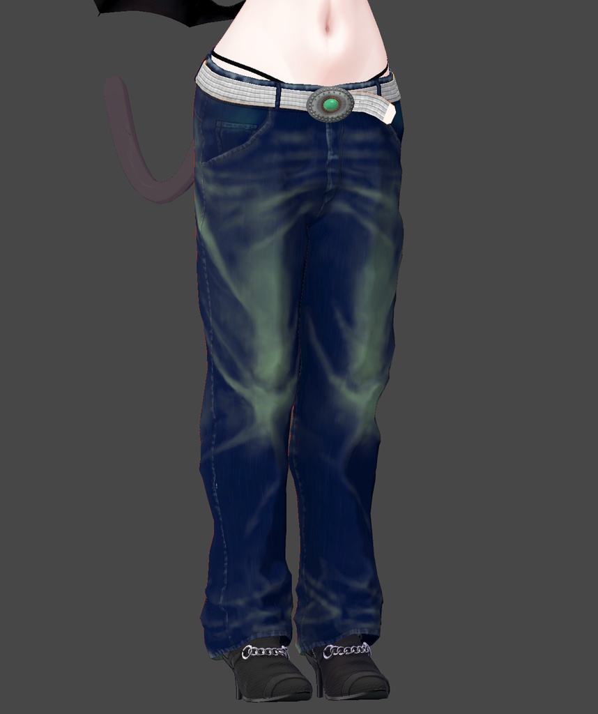 【森羅対応】ローライズヴィンテージデニム