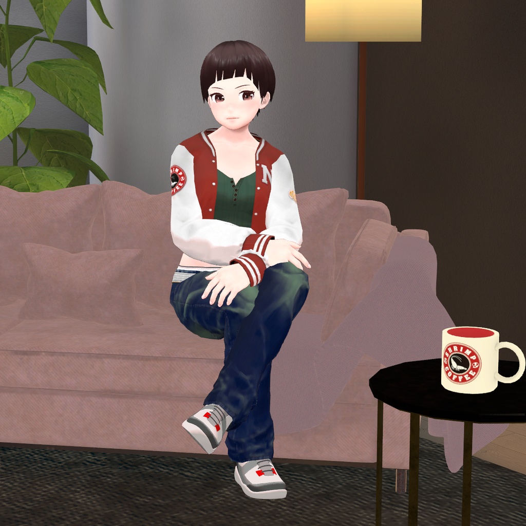 オリジナル3Dモデル -mai-舞