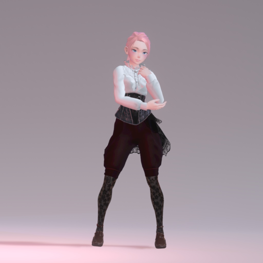 オリジナル3Dモデル 踊-odo-