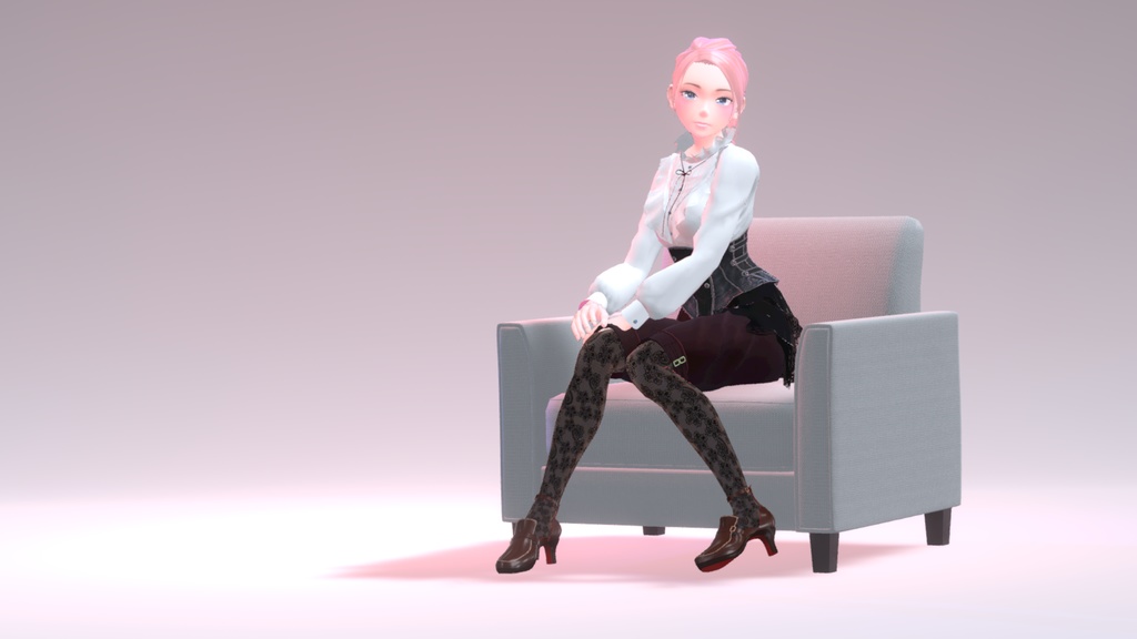 オリジナル3Dモデル 踊-odo-