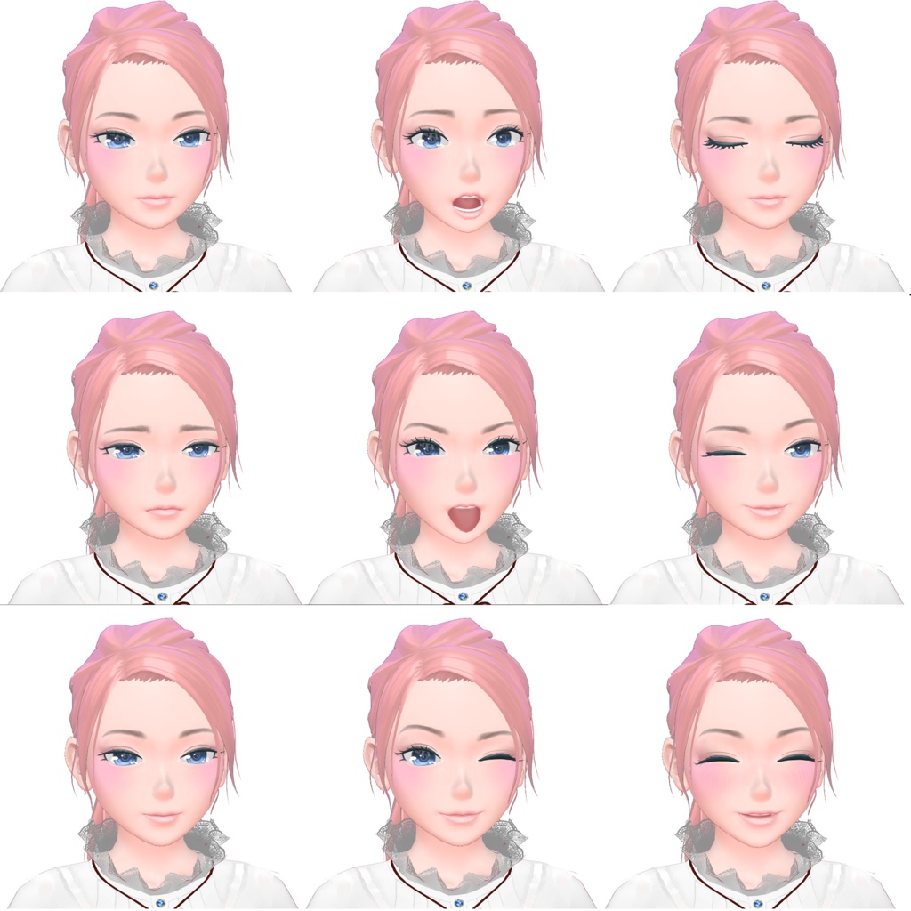 オリジナル3Dモデル 踊-odo-