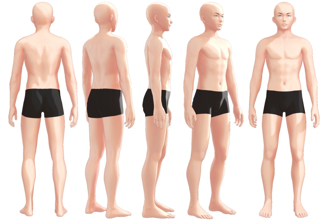 オリジナル3Dモデル 颯 -HAYATE-