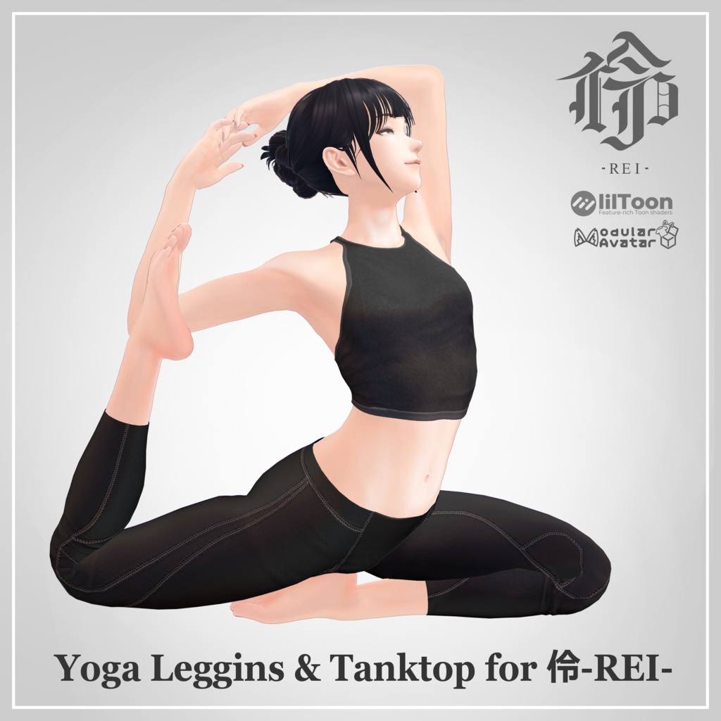 Yoga Leggins & Tanktop for 伶-REI-
